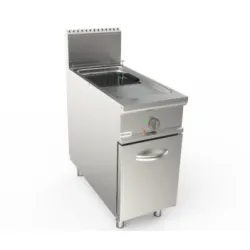 Gas fryer with cabinet 17L LADYQ 900 LQ/FRG1V17