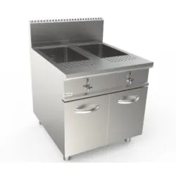 Gāzes pastas vārītājs 40+40L LADYQ 900 LQ/CPG2V80