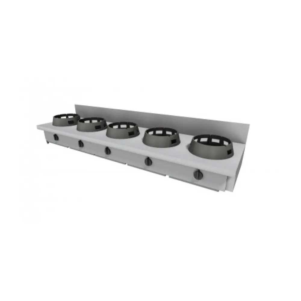 Dujinė WOK viryklė 2500x700mm LS0250070BB