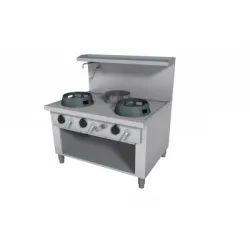Dujinė WOK viryklė su neutraliu stalu 1200x900mm FS03120090BA Dujinė WOK viryklė su neutraliu stalu 1200x900mm FS03120090BA