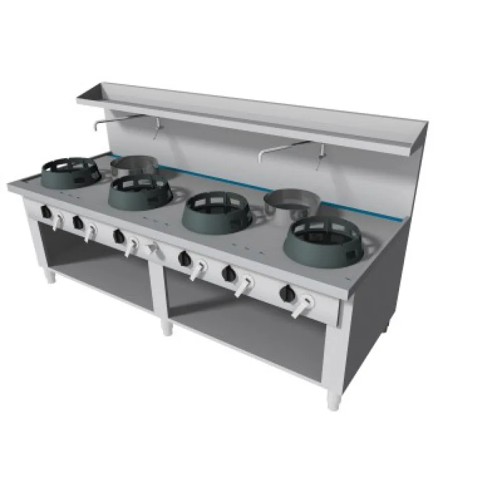 High-Performance Gas Wok Stove with Easy-Clean Features