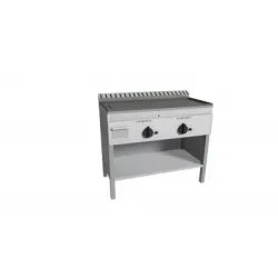 Гладкий газовый гриль с нейтральным шкафом FRY-TOP FTSPS/1G1PK.BA