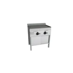 Гладкий газовый гриль с выдвижнми дверцами FRY-TOP FTSPS/1G1PK.BC