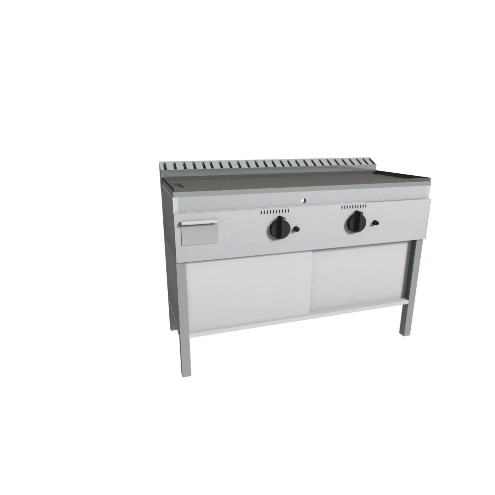 Газовая жарочная поверхность FRY-TOP FTSPS/2GK.BC с выдвижными дверцами Газовая жарочная поверхность FRY-TOP FTSPS/2GK.BC с выдвижными дверцами