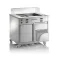 Combined station with refrigeration and frying zones TEPP-TWIN TPTW2000