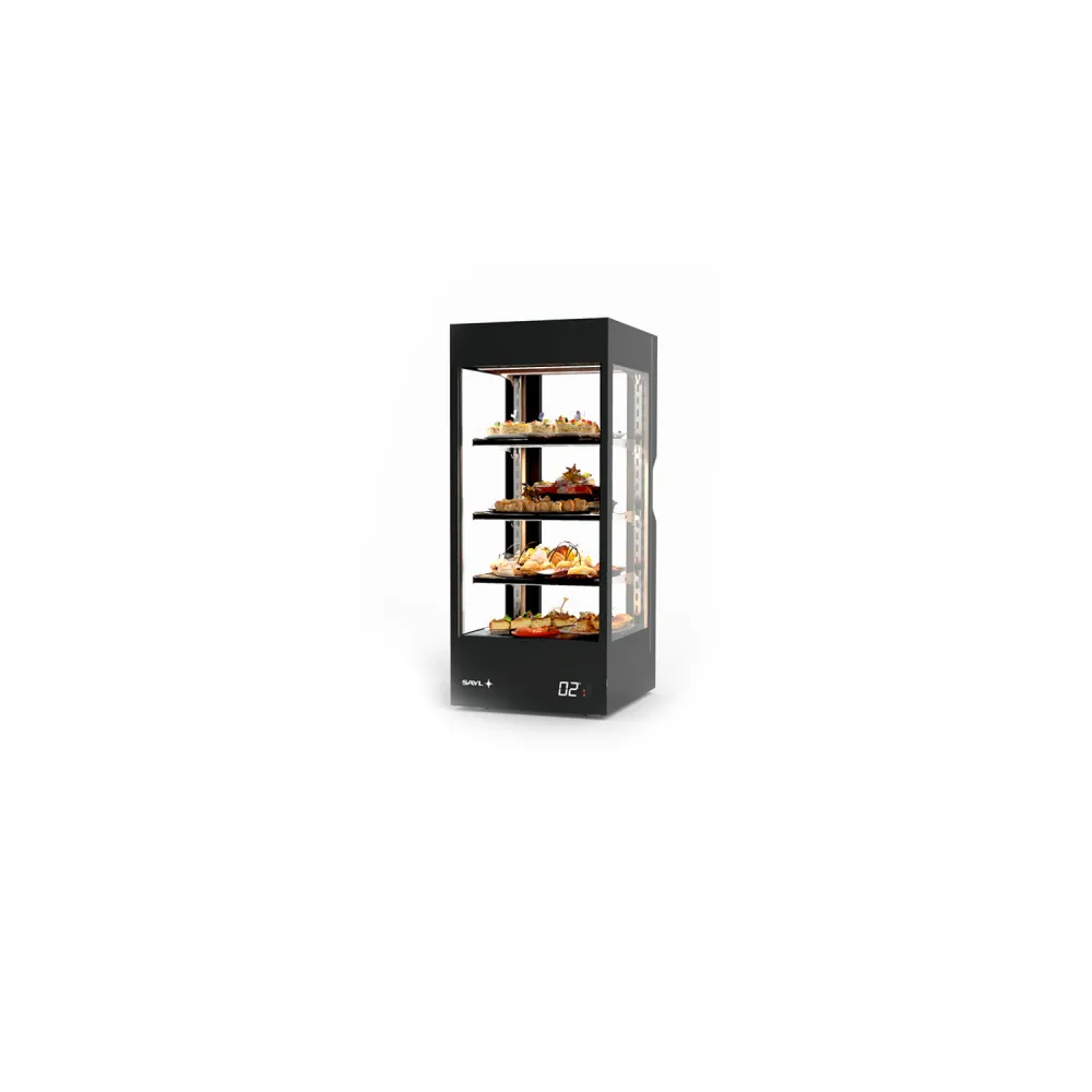 Crystal Box 80 - Elegant Refrigerator Display Case