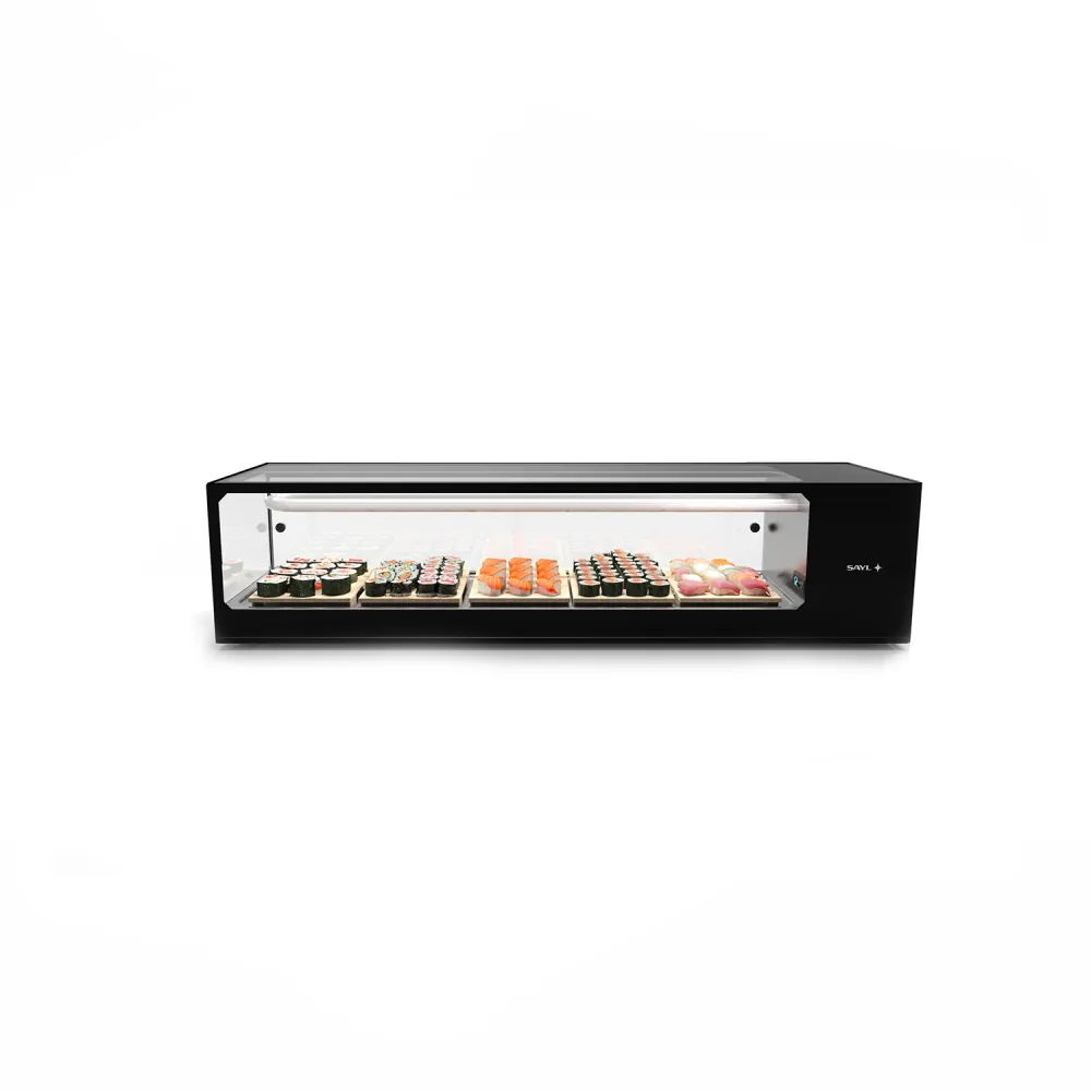 Compact Cold Display Case for Sushi - VTLG6SP