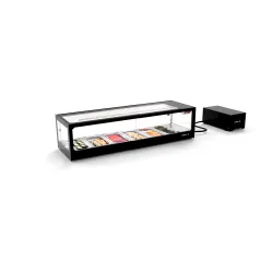 LOGIC SUSHI VTLG6SGR refrigerated display case with remote cooling unit LOGIC SUSHI VTLG6SGR refrigerated display case with remote cooling unit