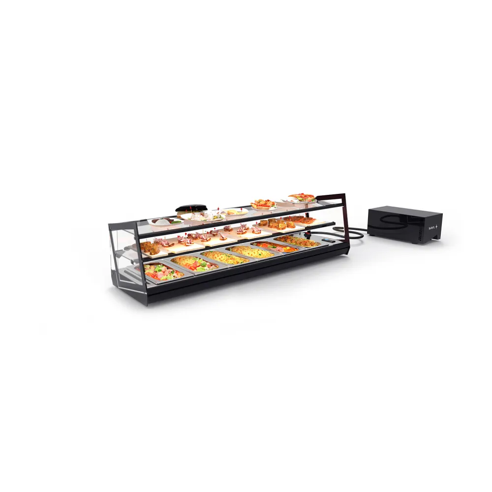 KUBE REMOTO VCKB6GR - Šaldymo vitrina su stiliumi