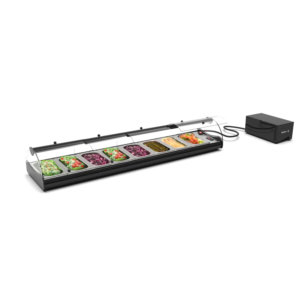 REMOTO S8GR Šaldoma vitrina savitarnai