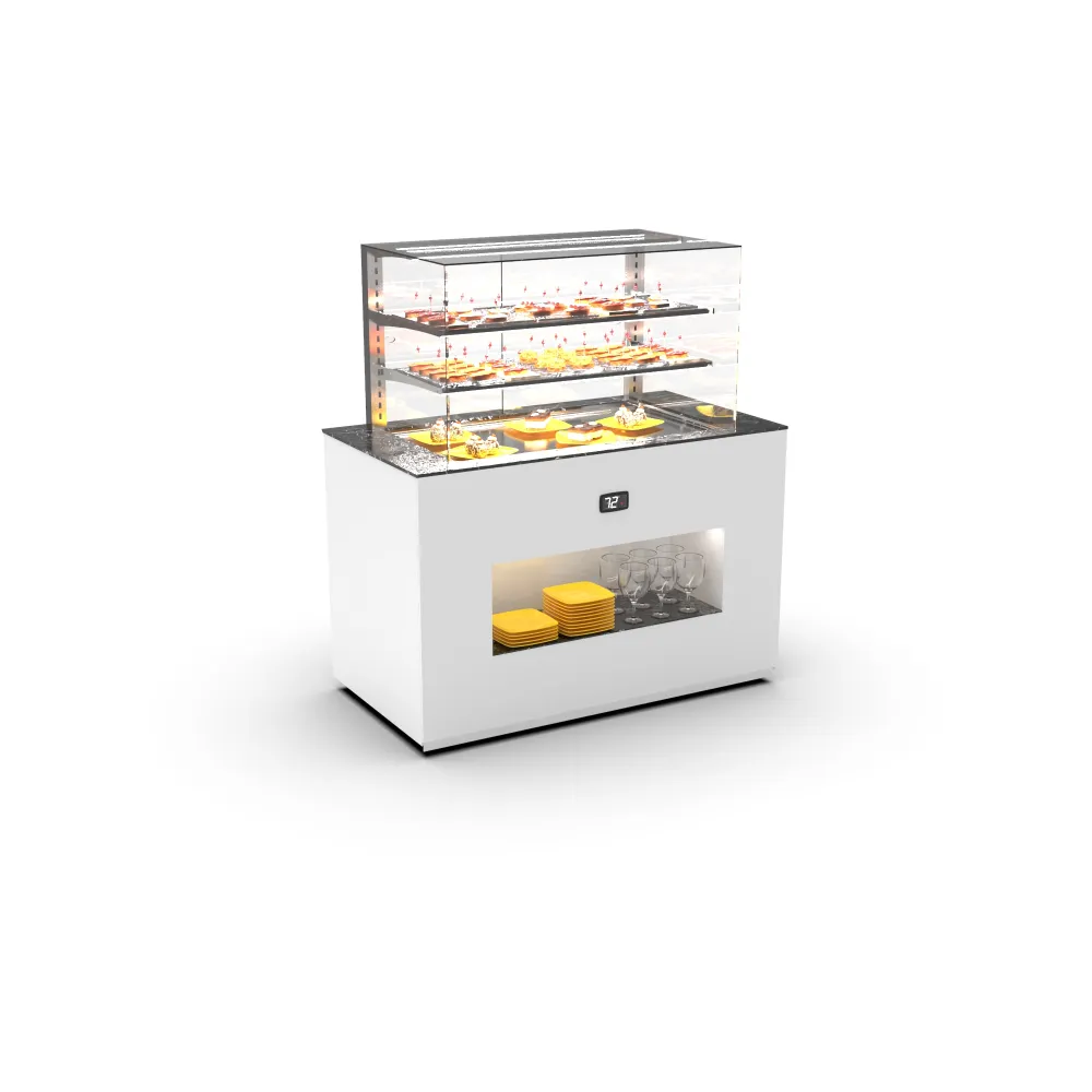 GourmetCool Buffet Case BUF15V