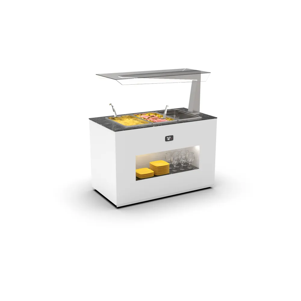 Elegantā bufete BUB150A ar siltuma uzturēšanu