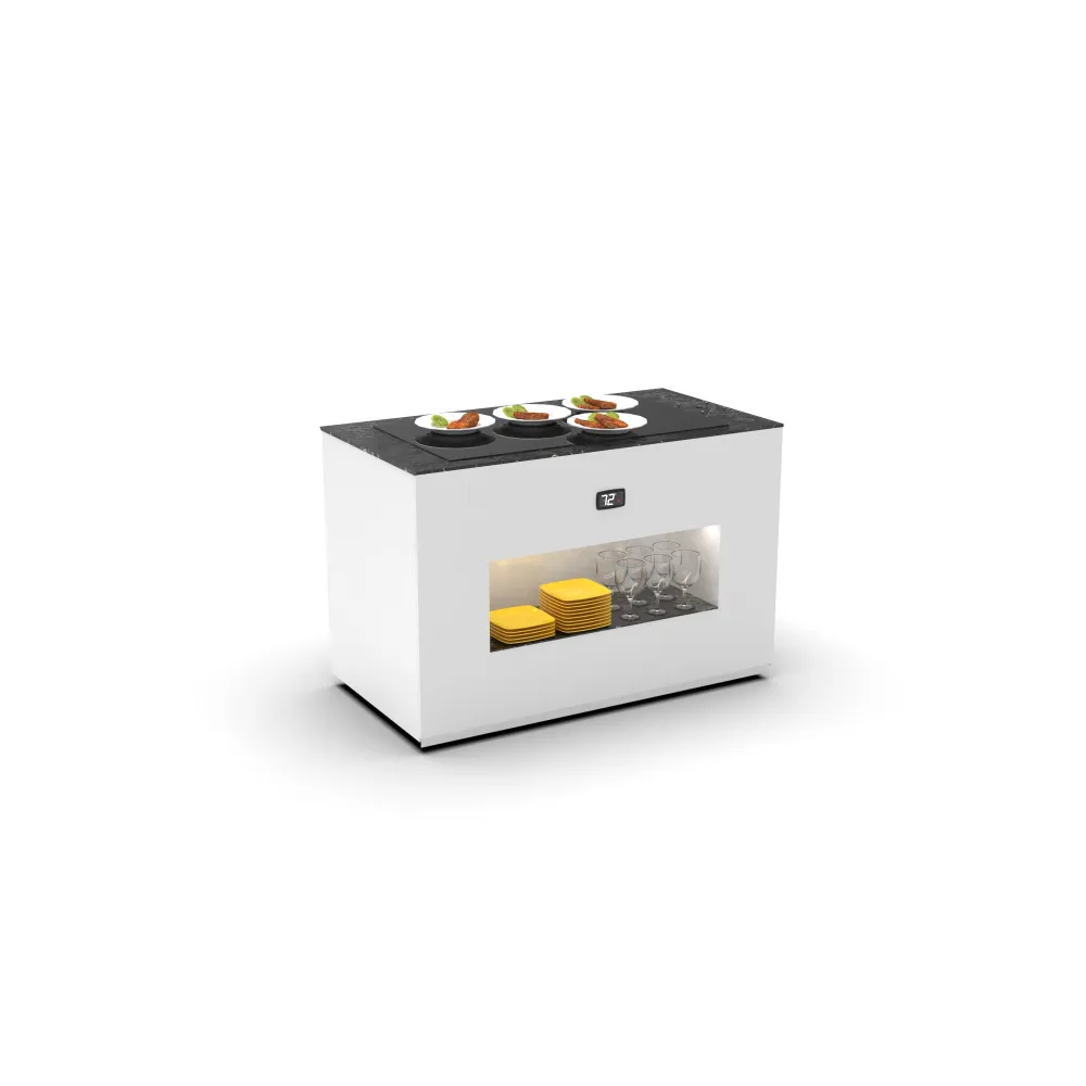 Stiklinis bufetas su šildymo funkcija BUC