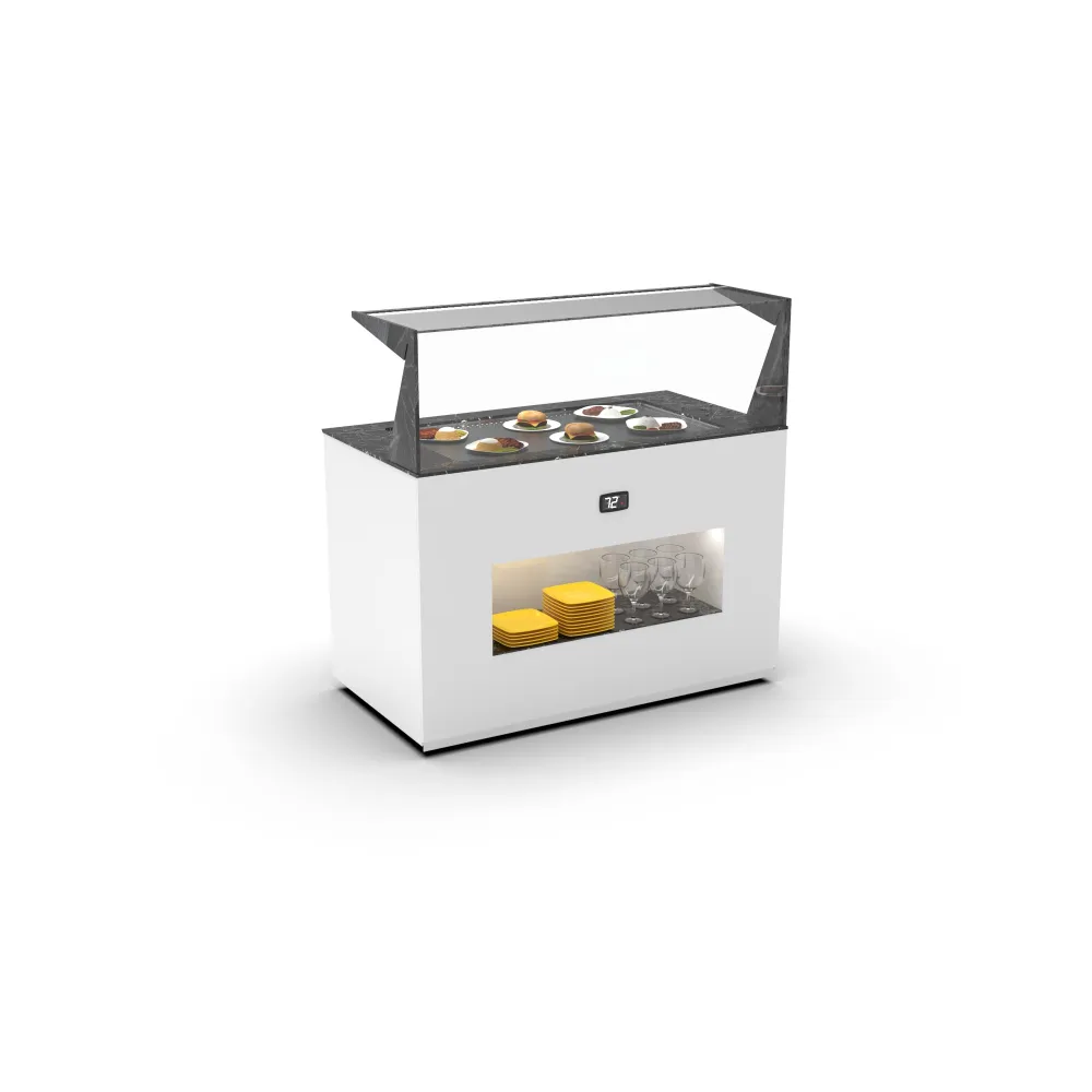 Modernus bufetas su šilumos funkcija BUSE