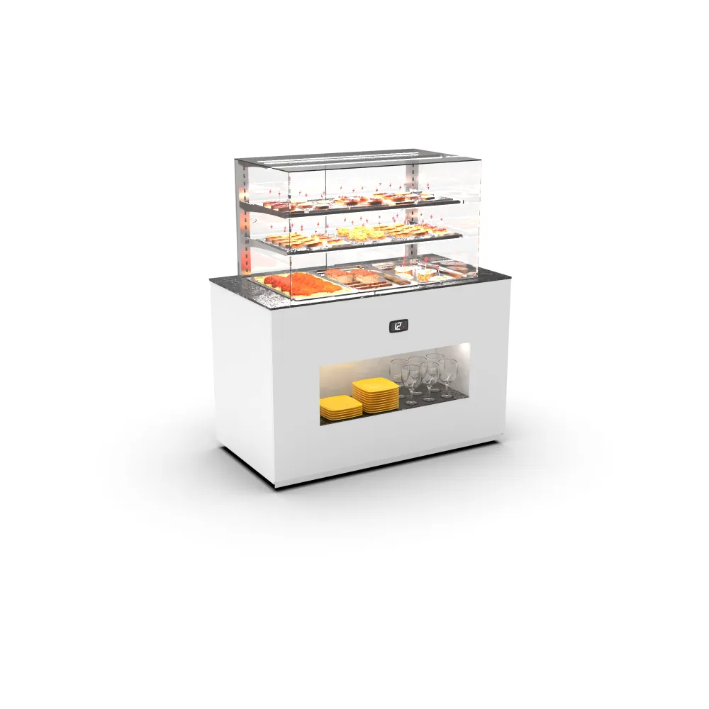 Luxury Heated Buffet Display Case