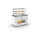 Sleek Buffet Display with Modern LED Lighting