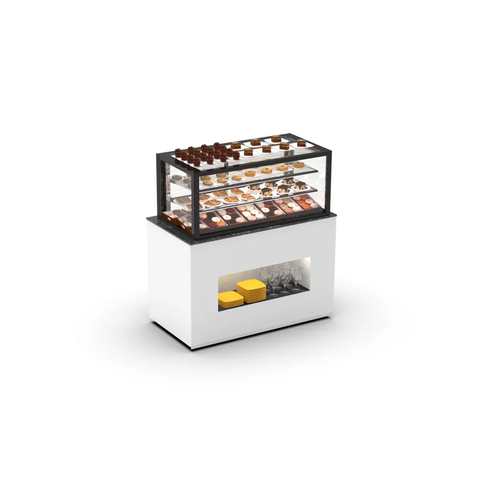 Bufee-vitriin BUF120-50N - Loodud toitlustuse jaoks