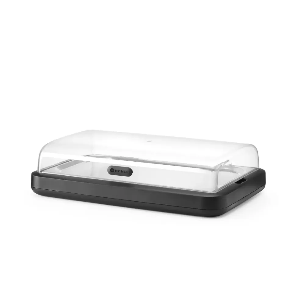 Šaldomas marmitas juodas 593×389×(H)147 mm