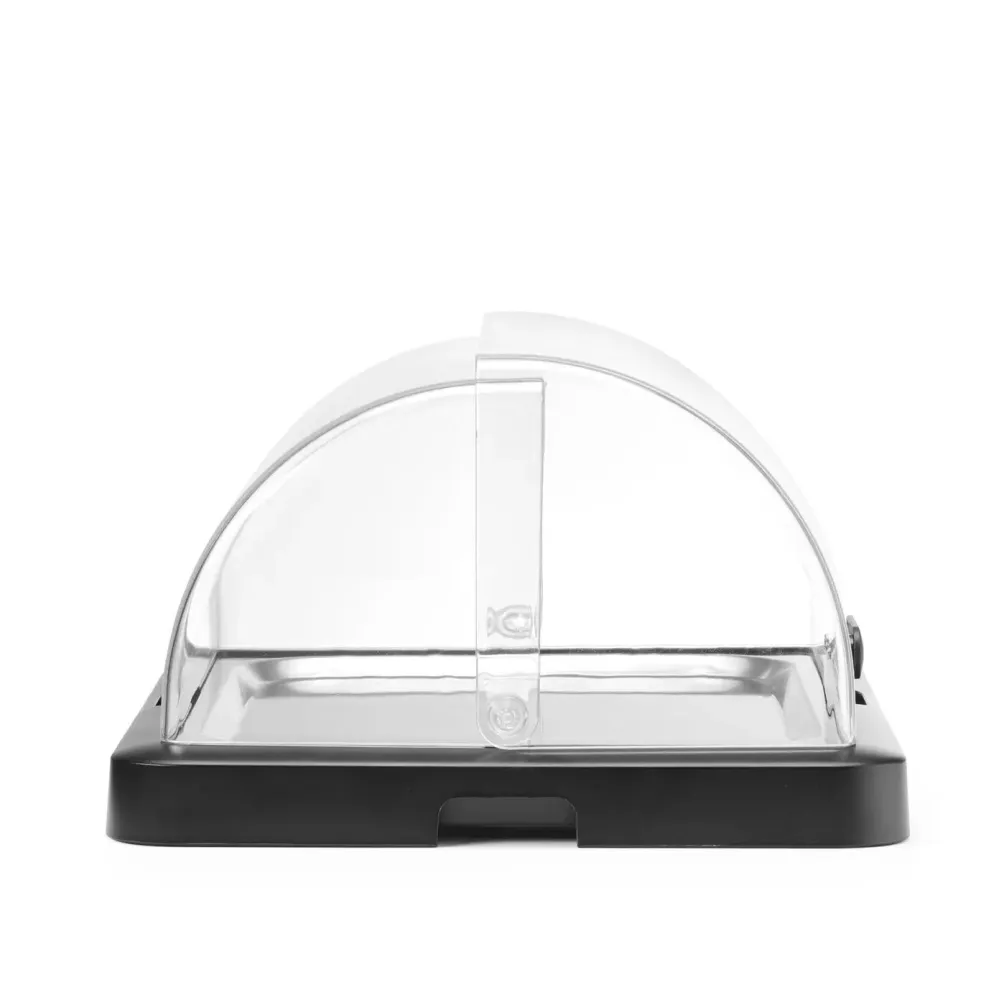 Juodas šaldomas marmitas su roll-top dangčiu