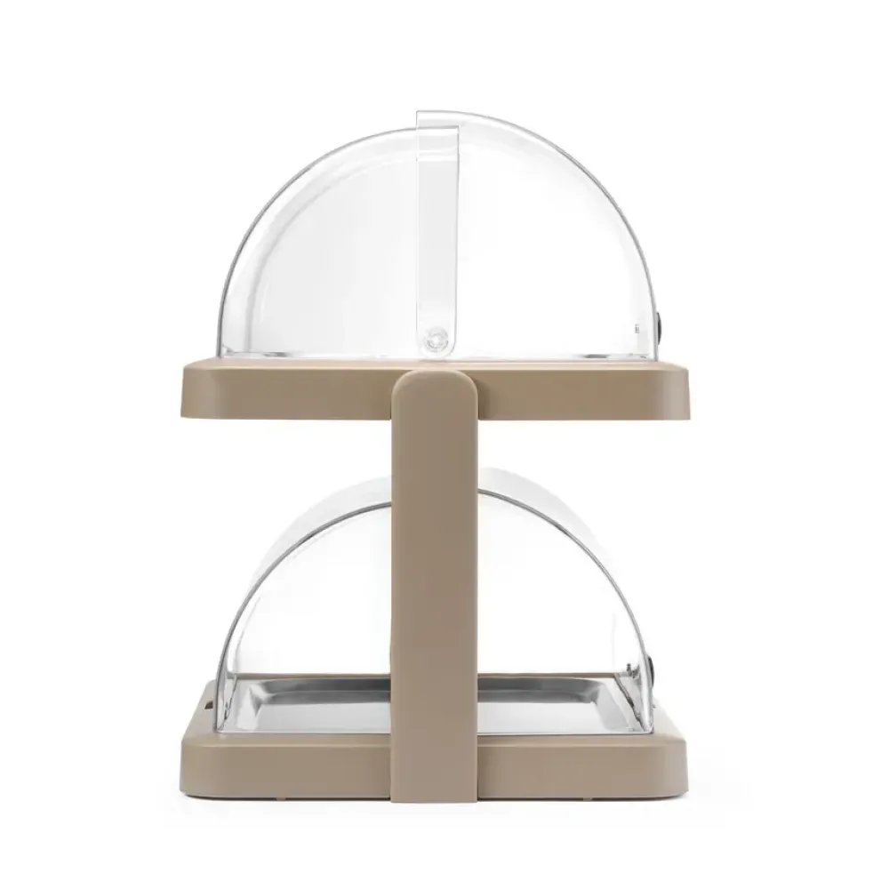 Kokybiškas šaltasis vitrininis marmitas su roll-top dangčiu