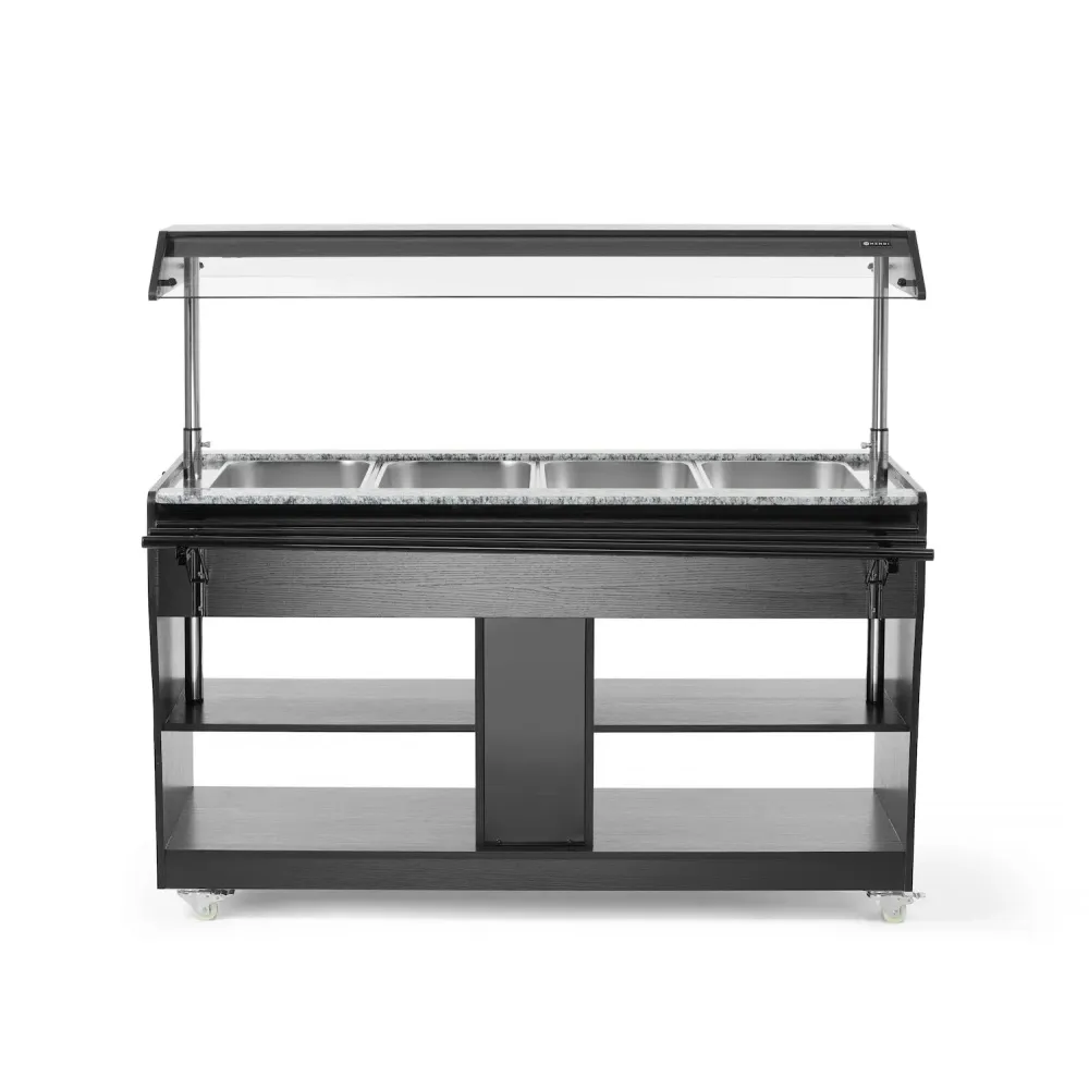 Šildoma bufetinė vitrina GN 1/1