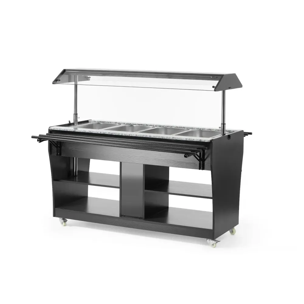 Šildoma bufetinė vitrina GN 1/1