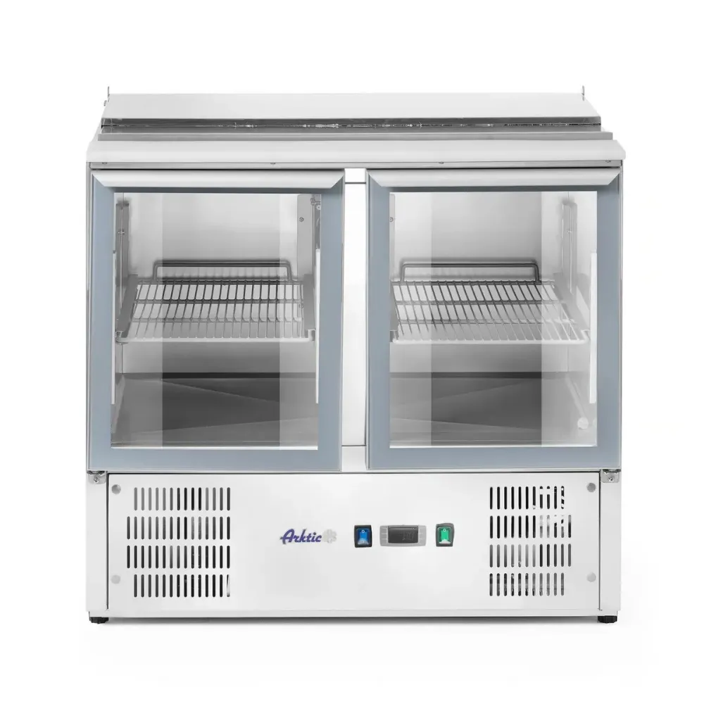 2 durų aukšta vitrina su pakeliamu dangčiu