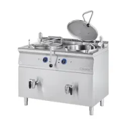 Elektrinis virimo katilas 85+50 litrų