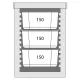 Termoizoliuotas konteineris 12 x GN 1/1 20 mm (055106)