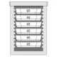 Termoizoliuotas konteineris 12 x GN 1/1 20 mm (055106)