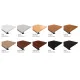 Faneruotas stalviršis iš natūralaus ąžuolo lukšto 1200x800 mm h-38 mm (WOODEN-38MM-120-80)