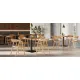Faneruotas stalviršis iš natūralaus ąžuolo lukšto 1200x800 mm h-38 mm (WOODEN-38MM-120-80)