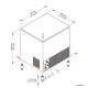 Ledo generatorius, CB640 HC 72 kg / 24 val. (872652)