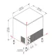 Ledo generatorius, CB840 HC 80 kg / 24 val. (872802)