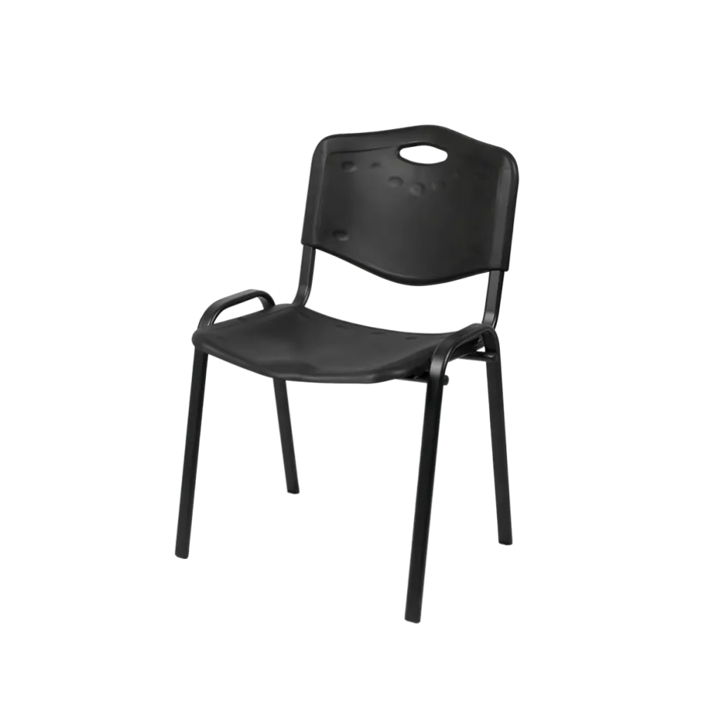 Kėdė ISO PLAST 0102, juoda (KKO/ISO.PLAST.0102/NS/STM)