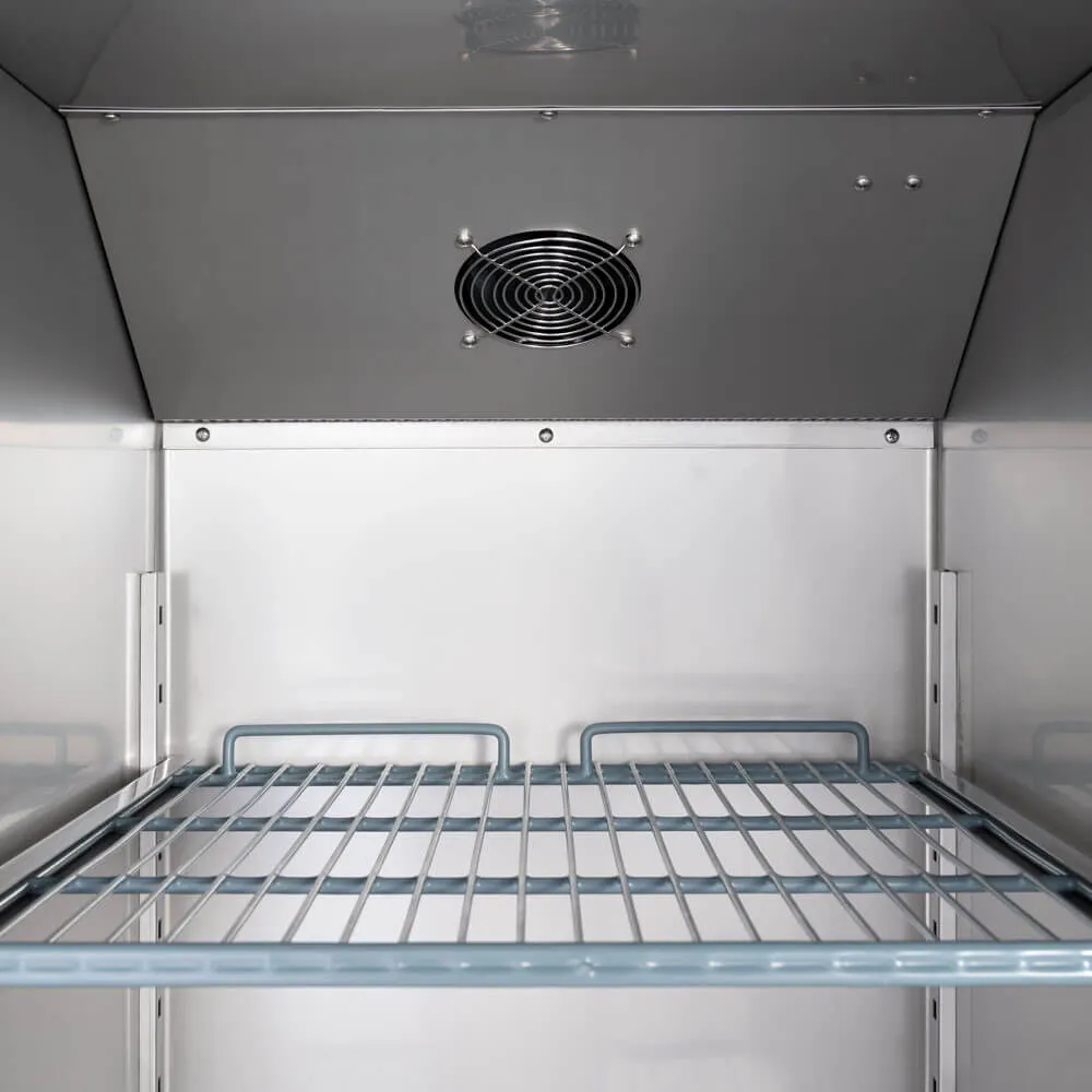Šaldytuvas iš nerūdijančiojo plieno, 600 l (830592)