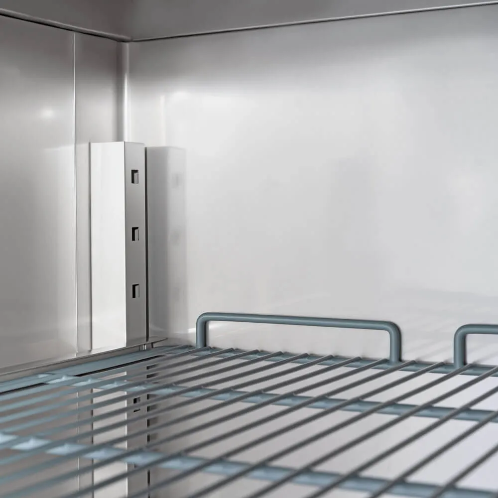 Šaldytuvas iš nerūdijančiojo plieno, 650 l (830622)
