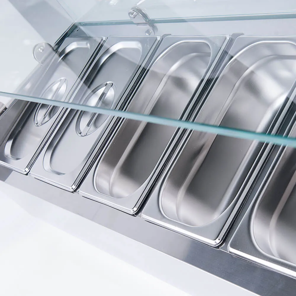Šaldymo vitrina 5 GN 1/4, 0,11 kW (834540)