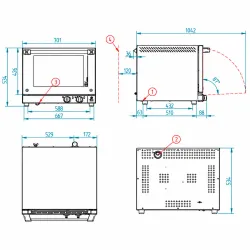 Konvekcinė orkaitė RX 424 PLUS