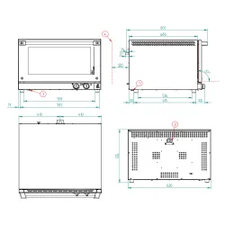 Konvekcinė orkaitė RX 604 PLUS