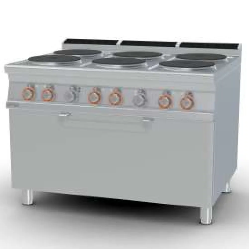 Elektrinė viryklė su orkaite, 6 kaitvietės CF6-712ET (08661232)
