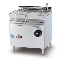 Dujinė apverčiama gili keptuvė MANUAL 50 L BR50-78G