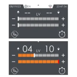 Indukcinė viryklė su neutraliąja spintele Touch Screen 70 PCI-78ETT