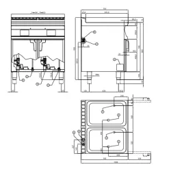 Makaronu pagaminimo mašina 25+25L Touch Screen 70 CPA-78ETT
