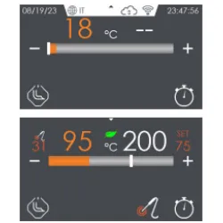Elektrinė kepimo plokštė lygi su lentyna Touch Screen 70 FTL-74ETTS