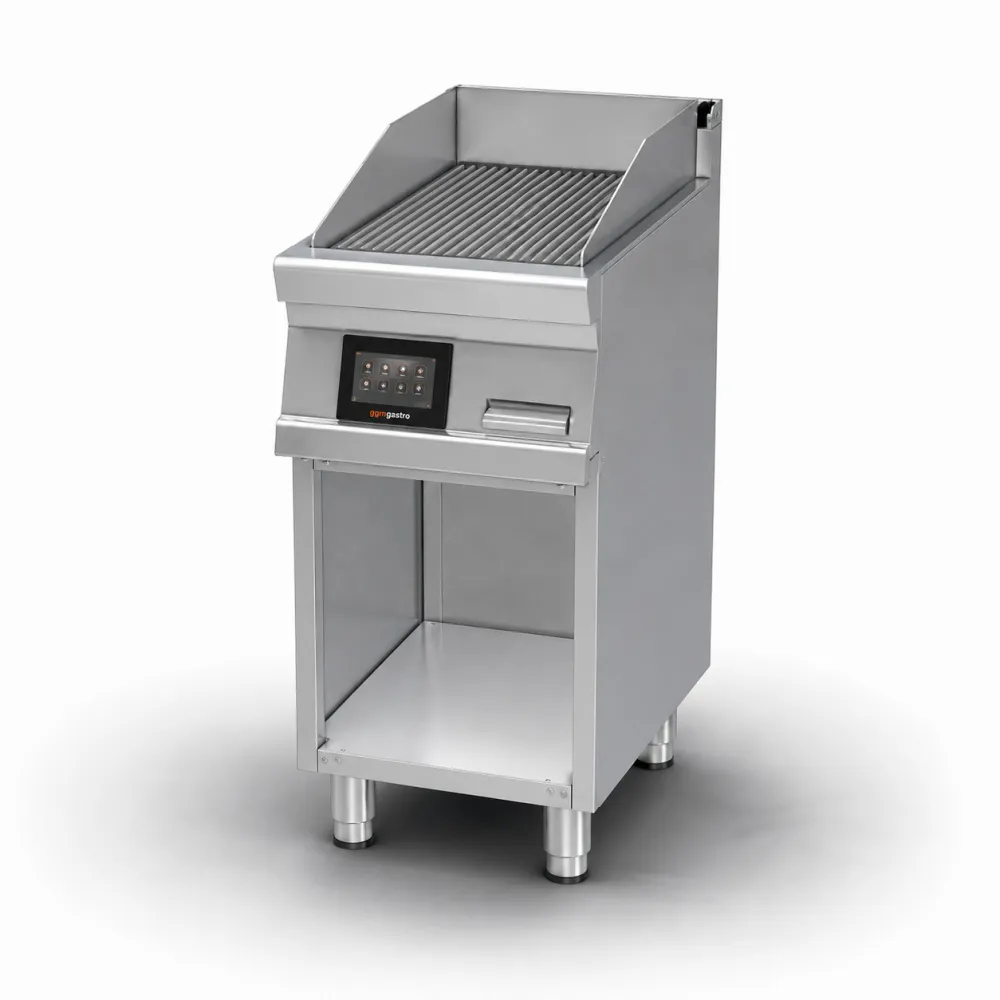 Elektrinė kepimo plokštė, rifliuota su lentyna Touch Screen 70 FTR-74ETTS (0806A436)