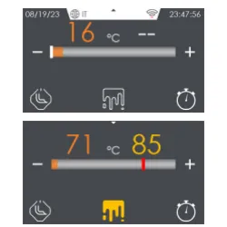 Elektrinė gruzdintuvė su neutraliąja spintele 8+8 L Touch Screen 70 F2/8-74ETT