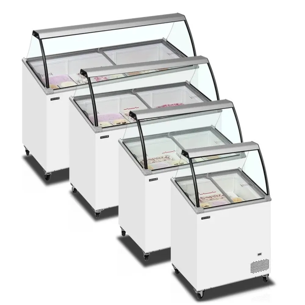 Šaldiklis su stikline aptarnavimo vitrina, 144 L (IC202SCE-SO)