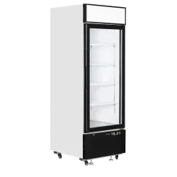 Šaldymo vitrina 405 L, balta
