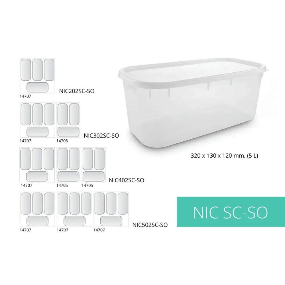 Ledų šaldiklis NIC 138 l (NIC202SC-SO)